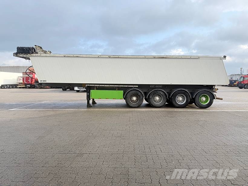 Kel-Berg Tipper / Alukastenmulde Kipper 37 m3 Tipper semi-trailers
