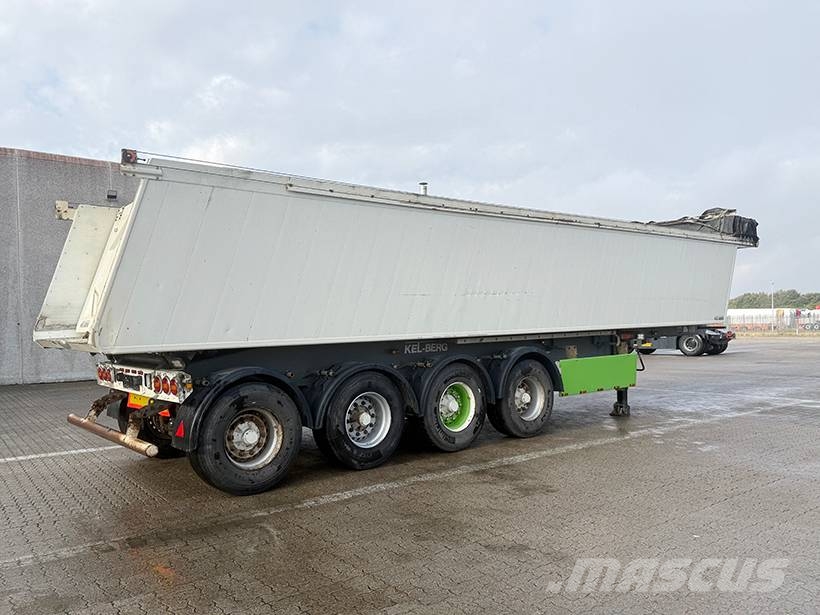 Kel-Berg Tipper / Alukastenmulde Kipper 37 m3 Tipper semi-trailers