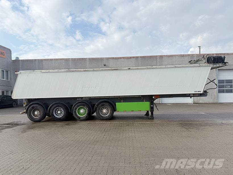Kel-Berg Tipper / Alukastenmulde Kipper 37 m3 Tipper semi-trailers