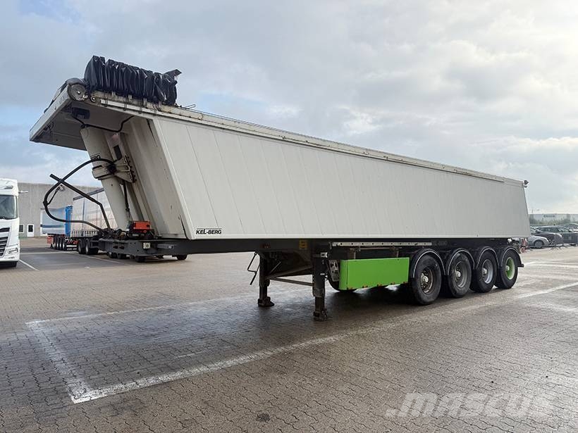 Kel-Berg Tipper / Alukastenmulde Kipper 37 m3 Tipper semi-trailers