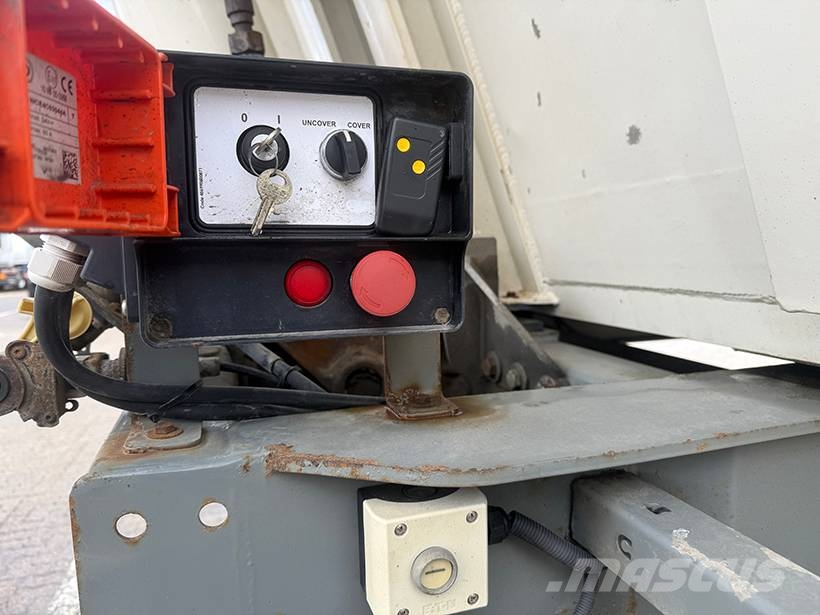 Kel-Berg Tipper / Alukastenmulde Kipper 37 m3 Tipper semi-trailers
