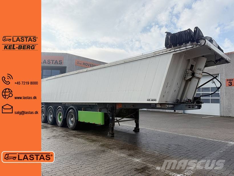 Kel-Berg Tipper / Alukastenmulde Kipper 37 m3 Tipper semi-trailers