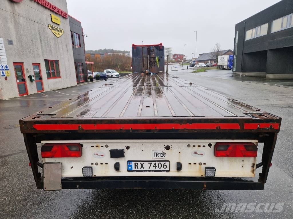 Nordic Trailer Rettsemi نصف مقطورات مسطحة / مفصلية الجوانب