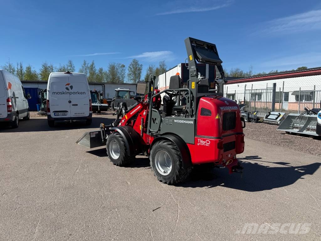 Weidemann 1160E لوادر متعددة الأغراض