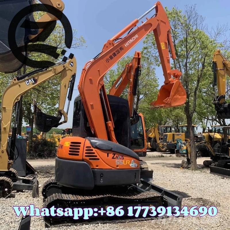 Hitachi ZX 55 UR Mini bagri <7t