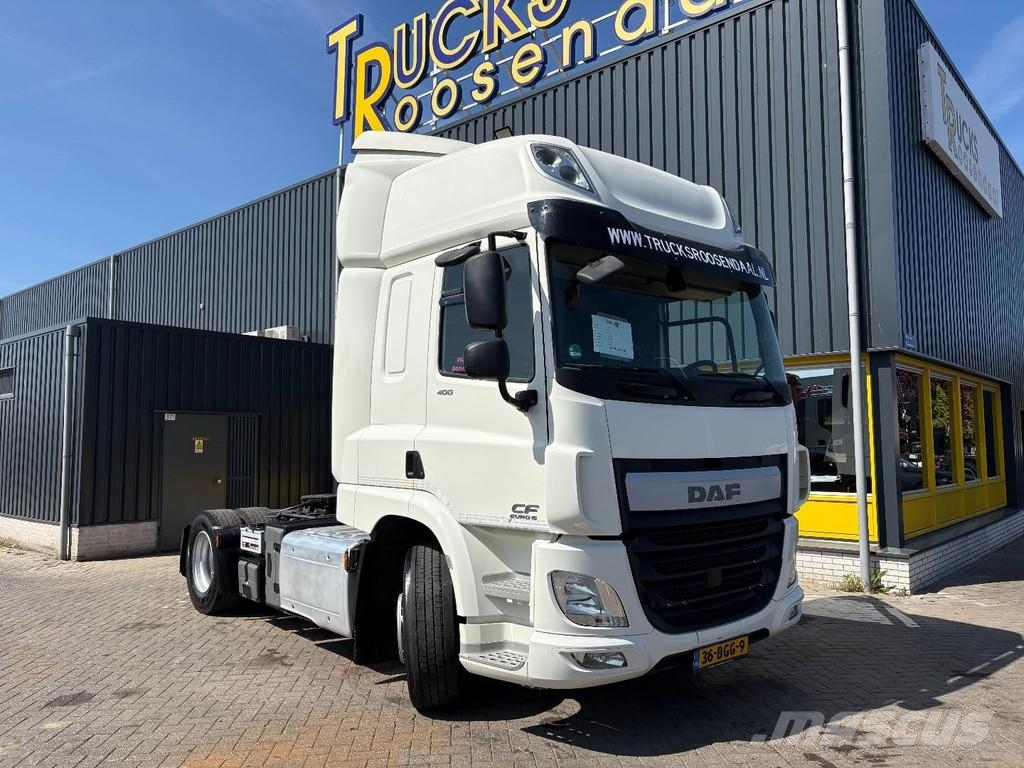 DAF CF 400 + Euro 6 + spoiler + Smart tachograph + nic Tahače