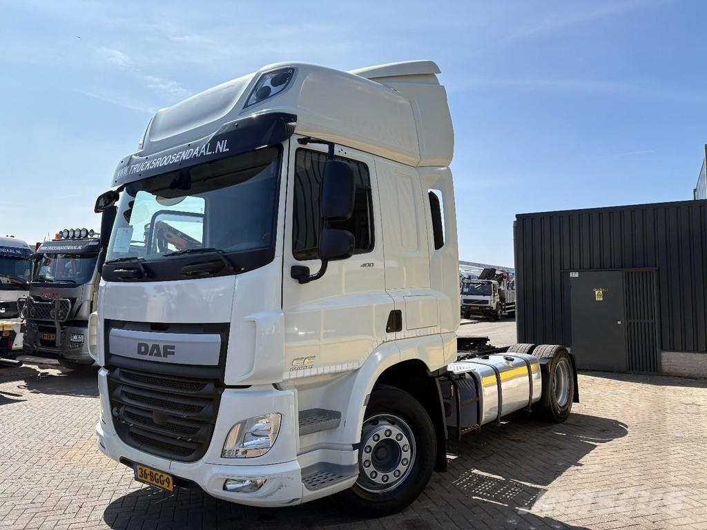 DAF CF 400 + Euro 6 + spoiler + Smart tachograph + nic Tahače