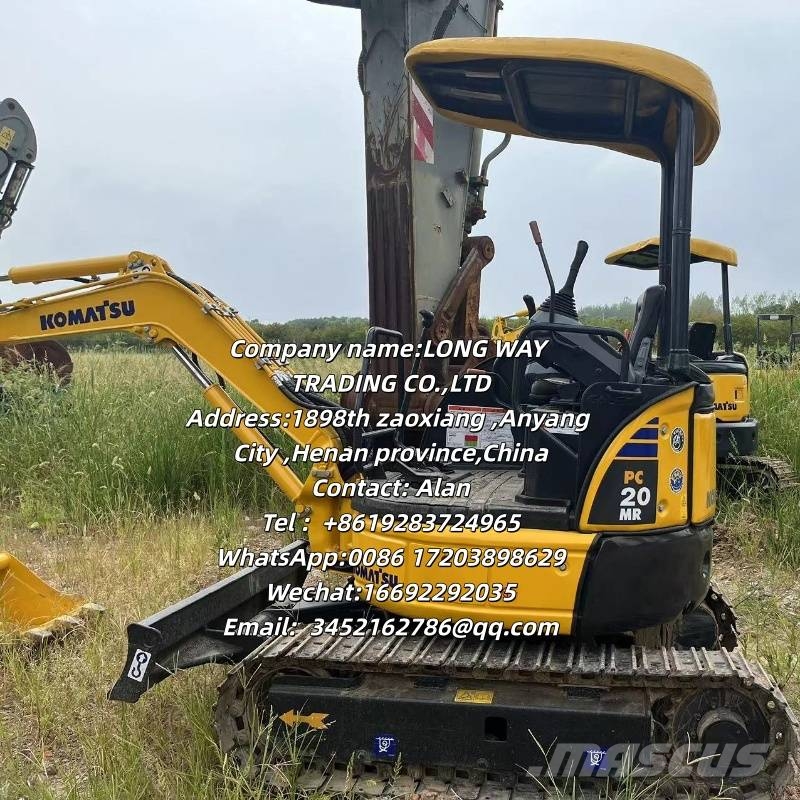 Komatsu PC 20 MR 소형 굴삭기 7톤 미만