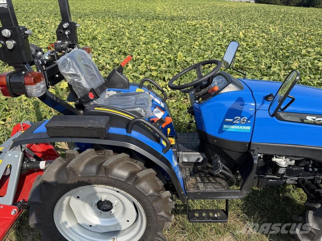 Solis minitractor DEMO 2026 16 uur optie klepelmaaier Traktory