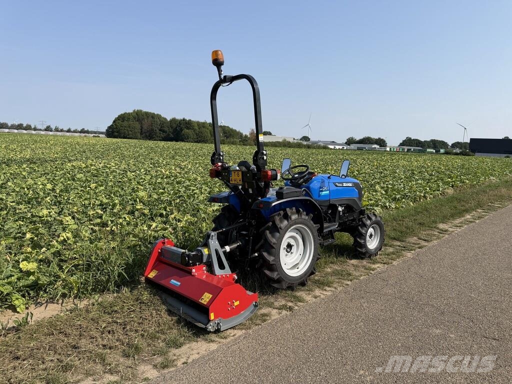 Solis minitractor DEMO 2026 16 uur optie klepelmaaier Traktory