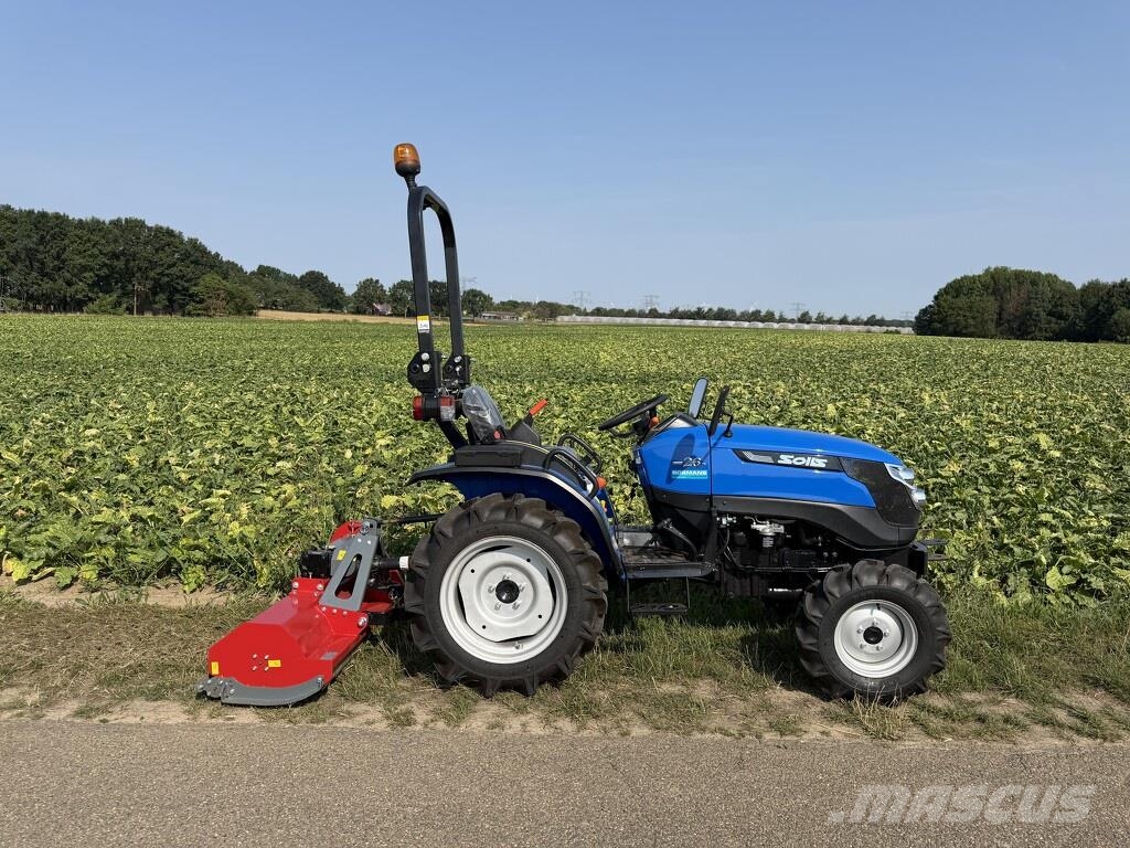 Solis minitractor DEMO 2026 16 uur optie klepelmaaier Traktory