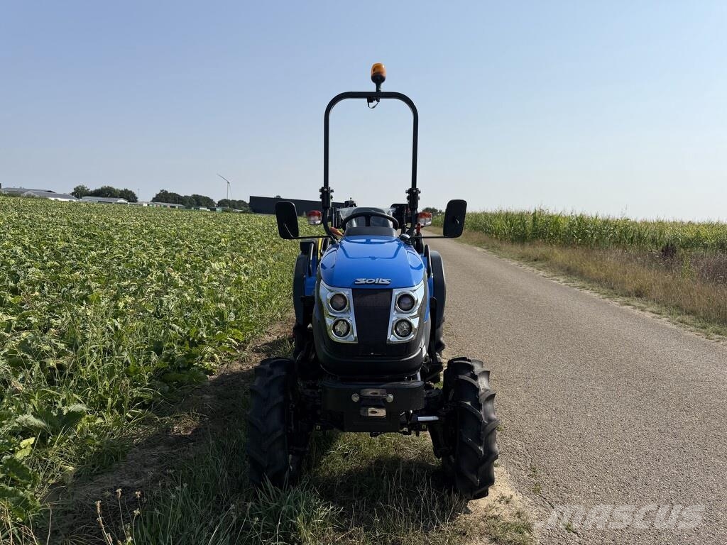 Solis minitractor DEMO 2026 16 uur optie klepelmaaier Traktory