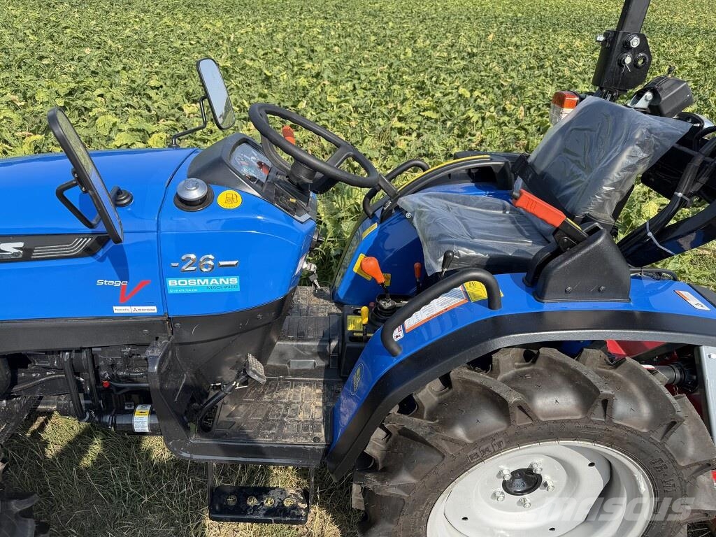 Solis minitractor DEMO 2026 16 uur optie klepelmaaier Traktory
