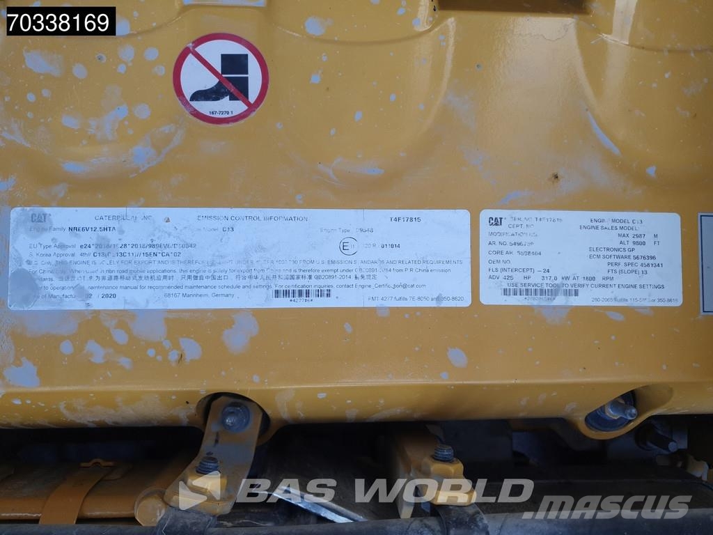 CAT 352 F Rupsgraafmachines