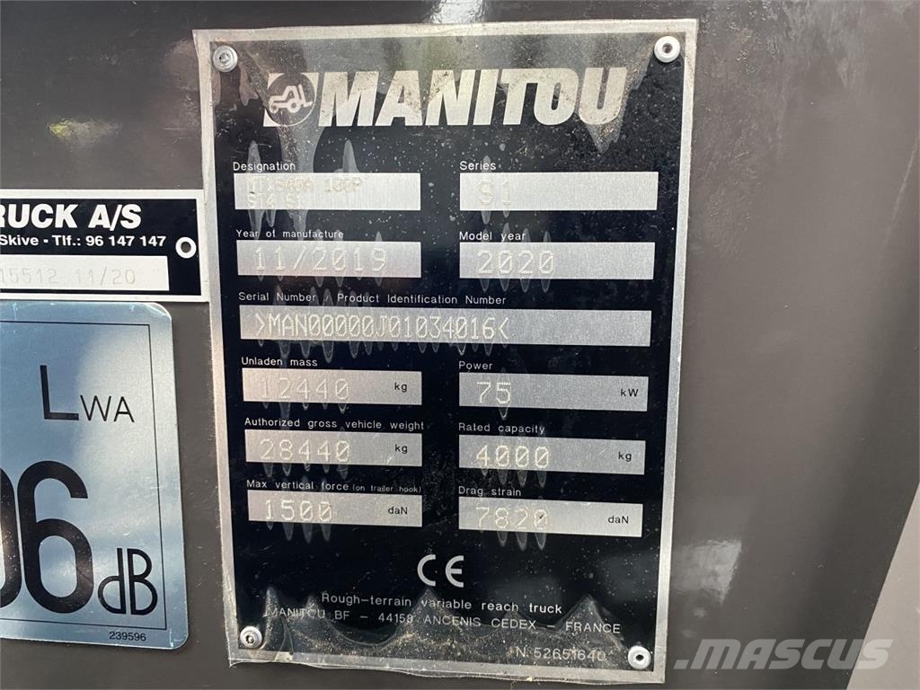 Manitou MT1840A ST4 Teleskoplæssere