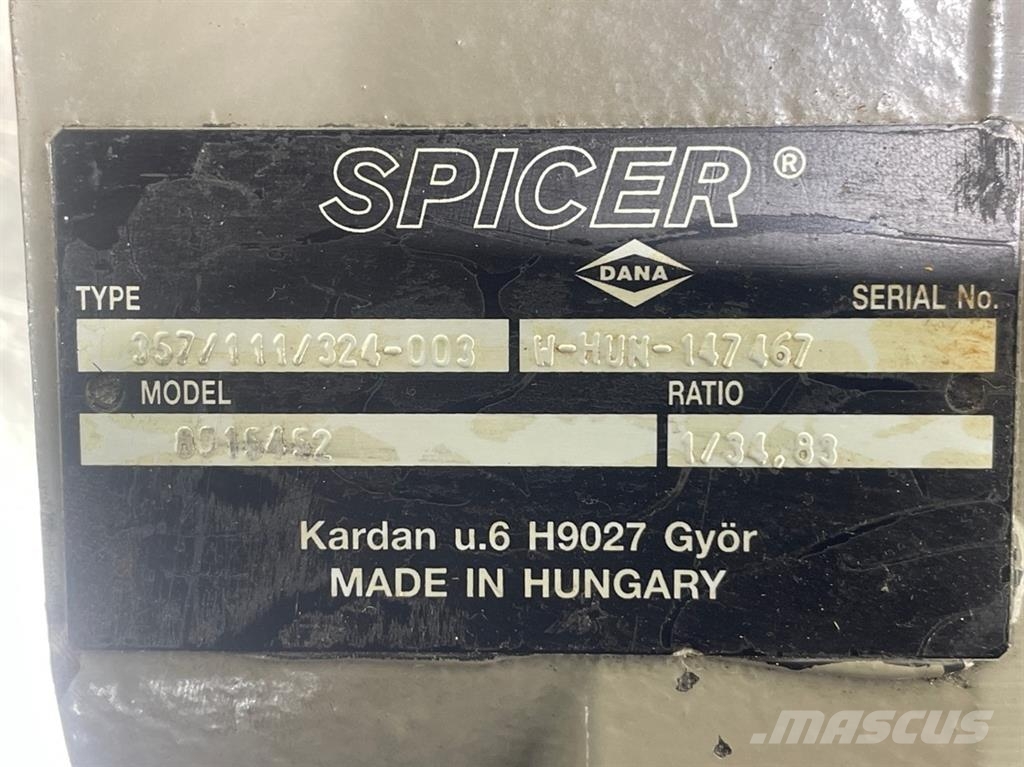 Atlas -Spicer 357/111/324-003-Differential/Differentieel Nápravy