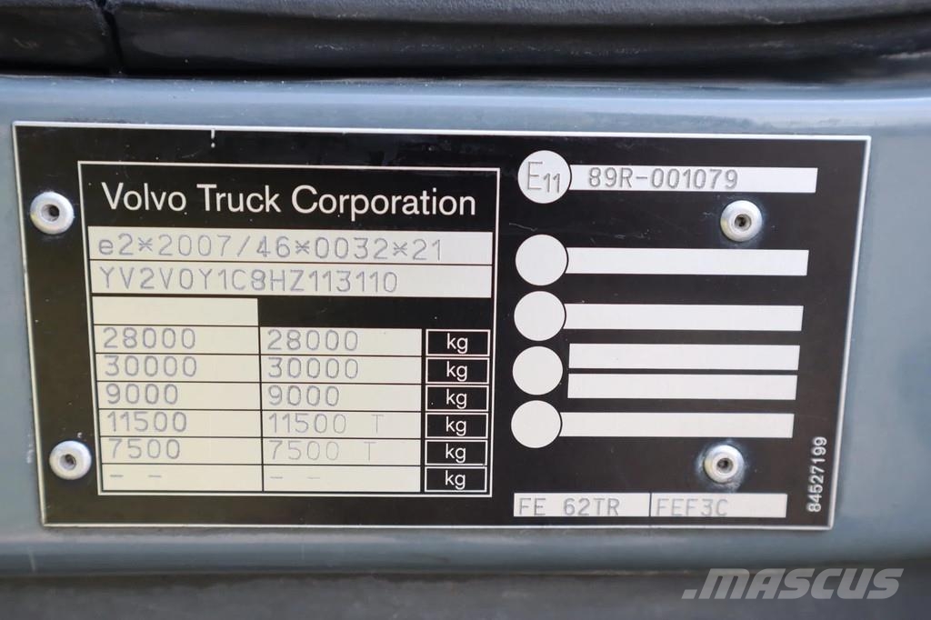Volvo FE 280 6X2*4 | 92.000 KM | VDL DUAL SIDE LOADER | Atkritumu izvešanas transports