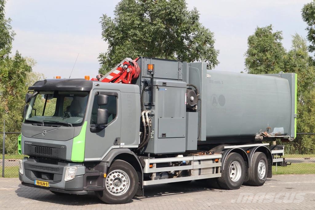 Volvo FE 280 6X2*4 | 92.000 KM | VDL DUAL SIDE LOADER | Atkritumu izvešanas transports