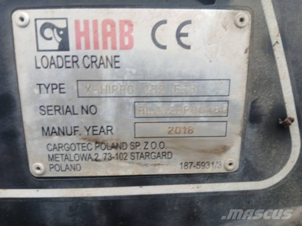 Volvo fm 460 Kroghejs Autojeřáby, hydraulické ruky