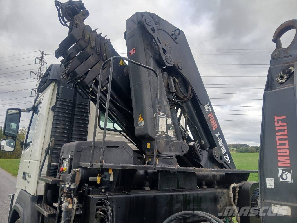 Volvo fm 460 Kroghejs Autojeřáby, hydraulické ruky