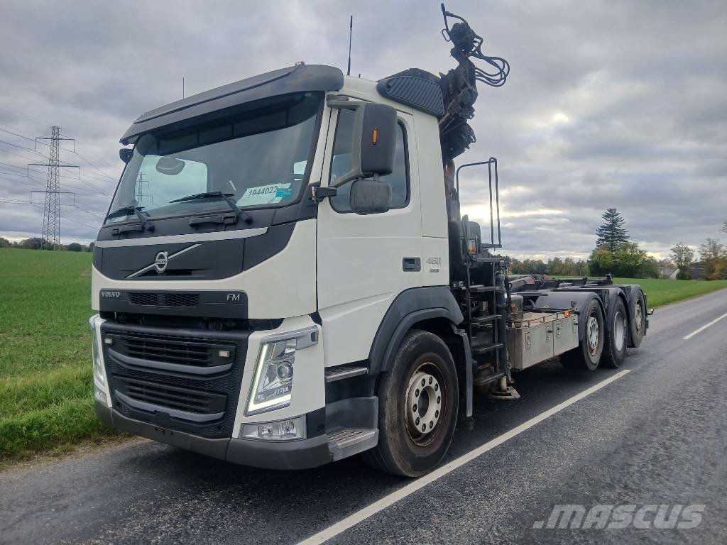 Volvo fm 460 Kroghejs Autojeřáby, hydraulické ruky
