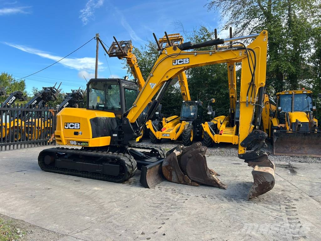 JCB 86 C-1 Väikeekskavaatorid 7t-12t