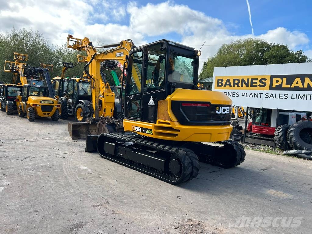 JCB 86 C-1 Väikeekskavaatorid 7t-12t