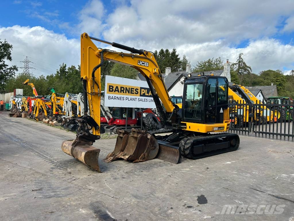 JCB 86 C-1 Väikeekskavaatorid 7t-12t