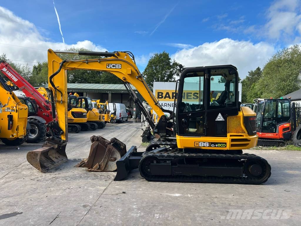 JCB 86 C-1 Väikeekskavaatorid 7t-12t