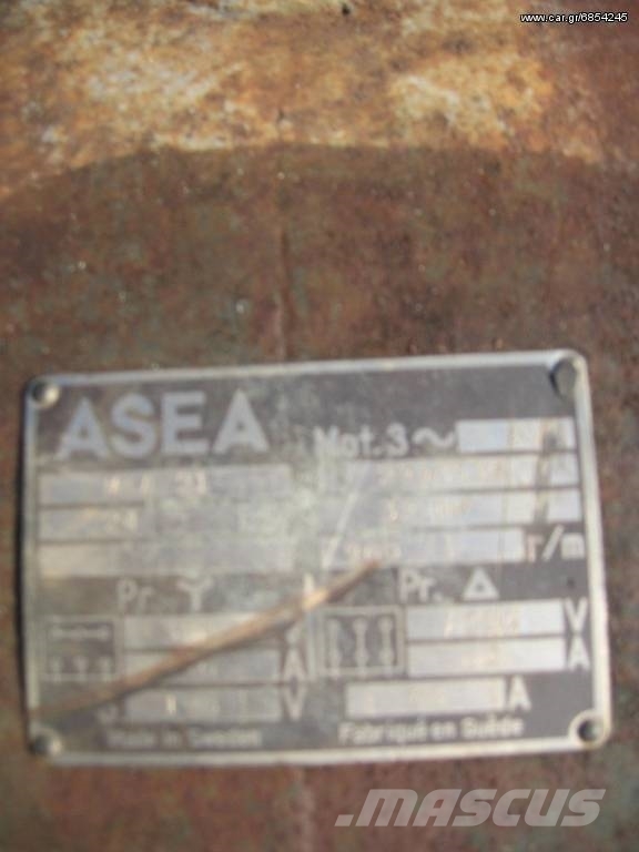 Asea ////24 KW ΑΝΤΙΚΑ////////////// Naftové generátory