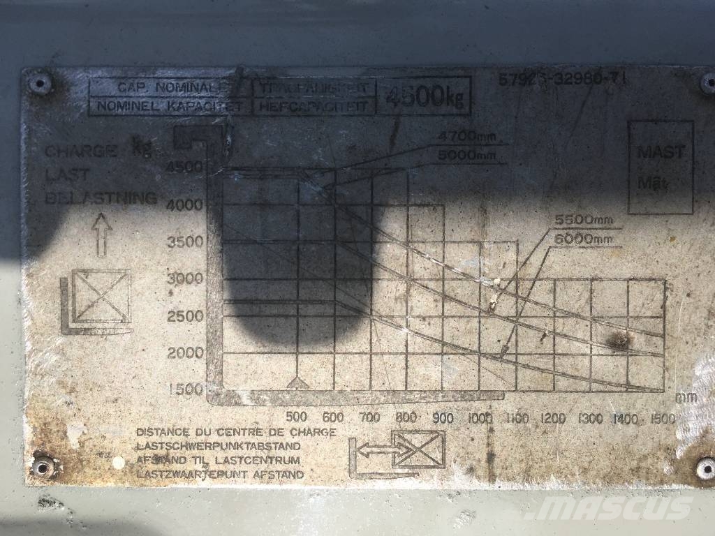 Toyota 5 FD 40 V-2921 OB Dieselové vozíky