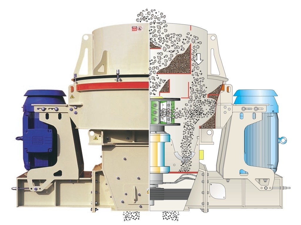 Kinglink VSI vertical shaft stone impact crusher Drupinātāji
