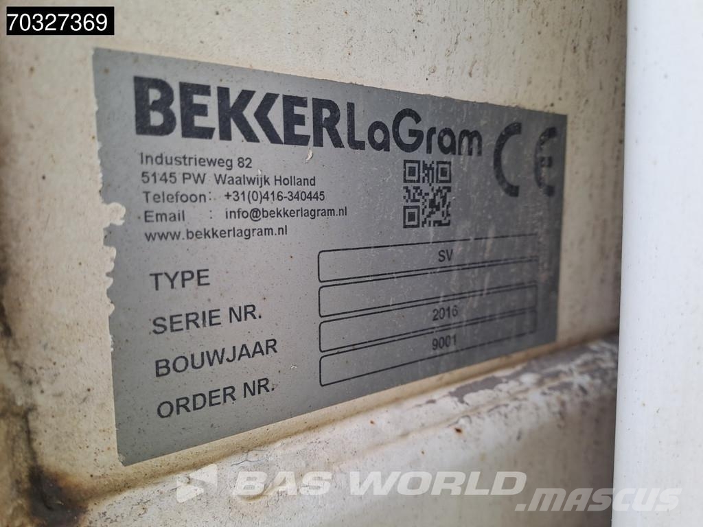 MAN TGS 26.360 6X2 BekkerLaGram SV Road cleaner High p Sweeper trucks