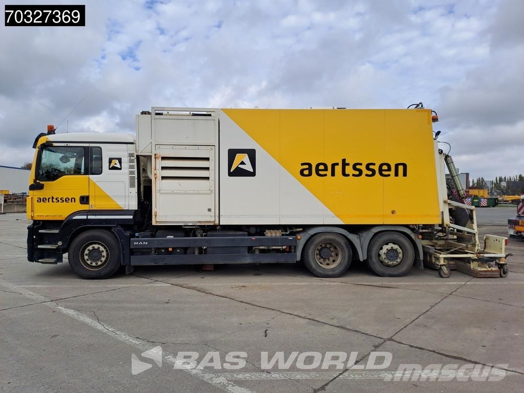 MAN TGS 26.360 6X2 BekkerLaGram SV Road cleaner High p Sweeper trucks