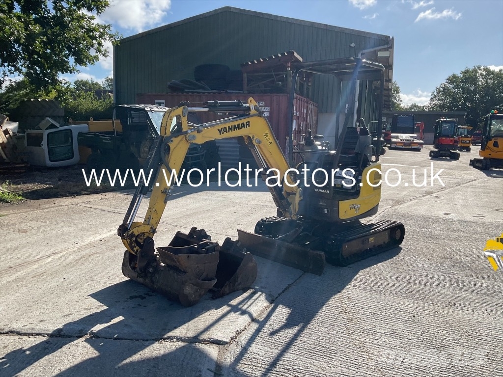 Yanmar Vio 17 Mini rýpadlá < 7t