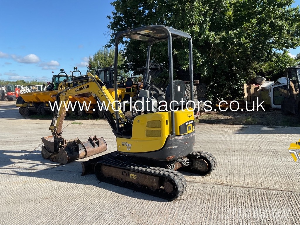 Yanmar Vio 17 Mini rýpadlá < 7t