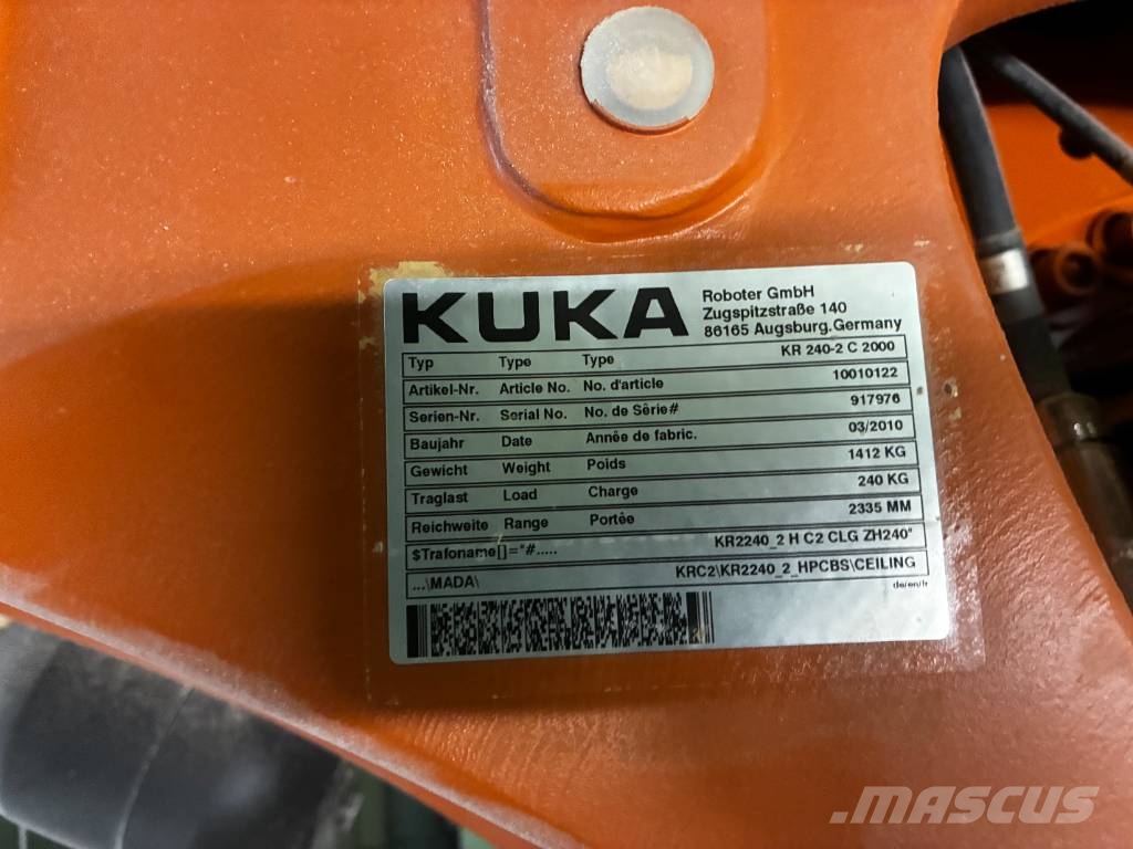 Kuka KR 240-2 C2000 Zaagmachines