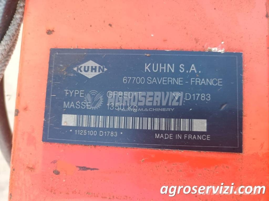 Kuhn GF 850 T Гребла и сенообръщачки