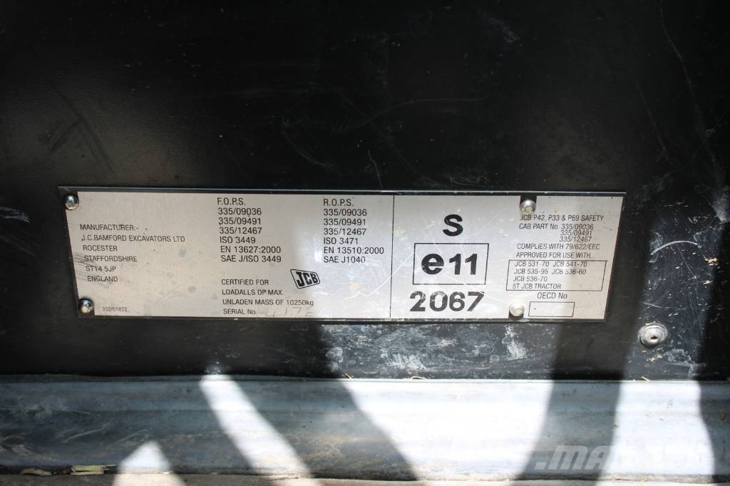 JCB 531-70 Teleskoplastare