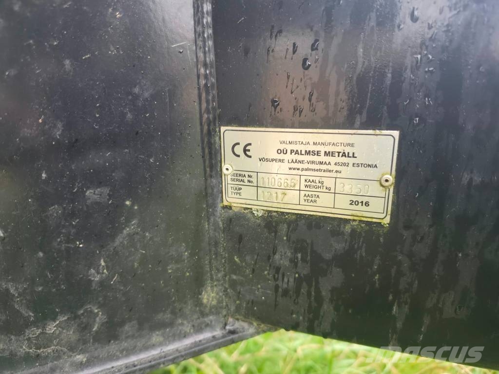 Palmse Trailer 1600 Tipper trailers