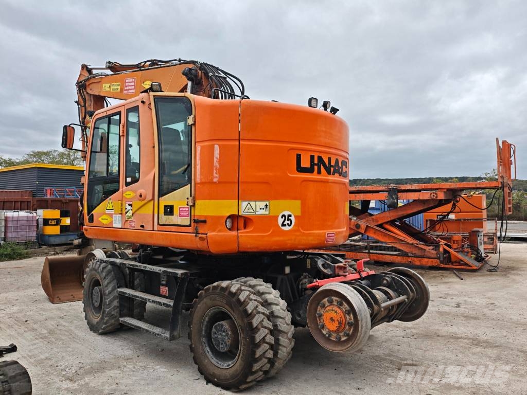 UNAC CAT Pelle Rail Route (Rail Road Excavator) 22 Koparki specjalne
