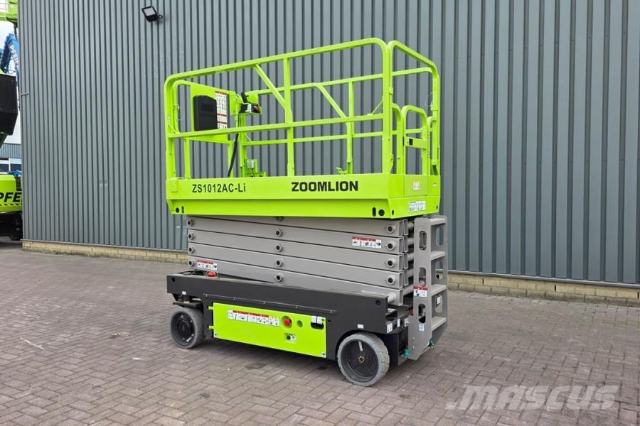 Zoomlion ZS1012AC-LI Unused, Valid Inspection, Electric, 11 剪叉式升降机