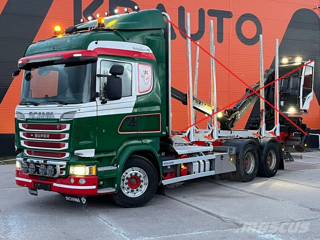 Scania R 580 6x4 FOR SALE AS CHASSIS / RETARDER Camiones con chasís y cabina
