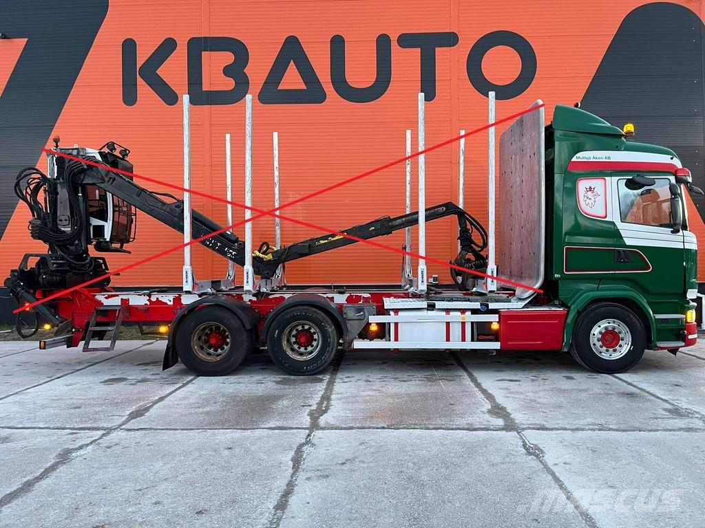 Scania R 580 6x4 FOR SALE AS CHASSIS / RETARDER Camiones con chasís y cabina