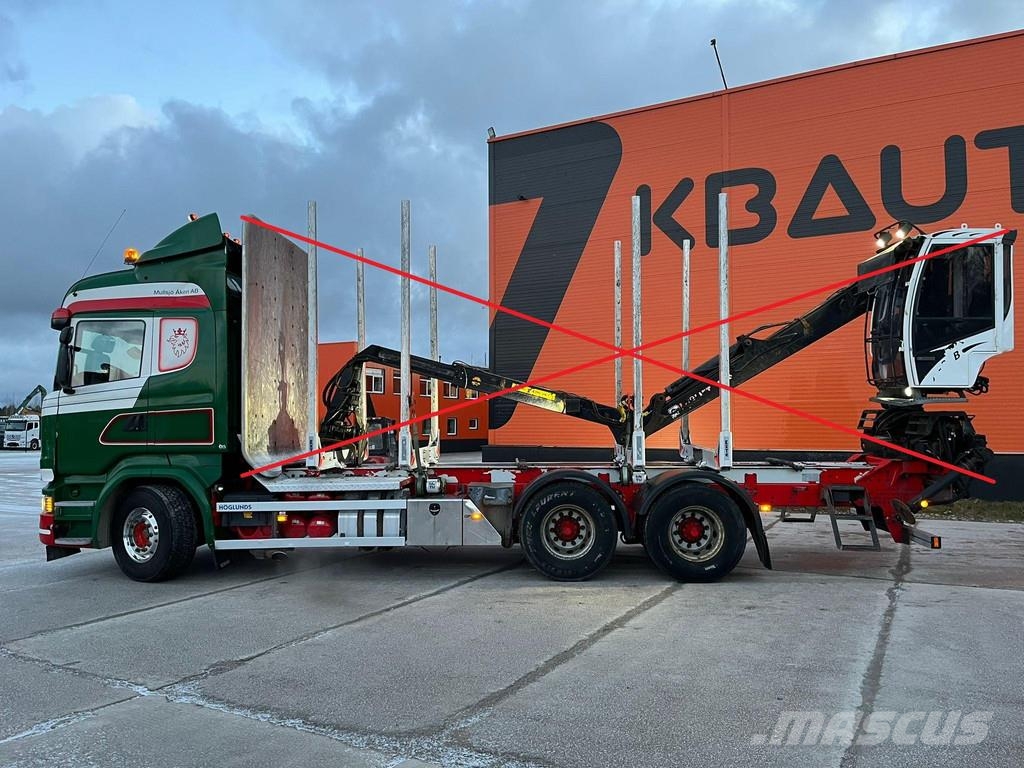 Scania R 580 6x4 FOR SALE AS CHASSIS / RETARDER Camiones con chasís y cabina
