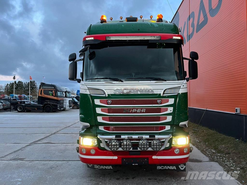 Scania R 580 6x4 FOR SALE AS CHASSIS / RETARDER Camiones con chasís y cabina