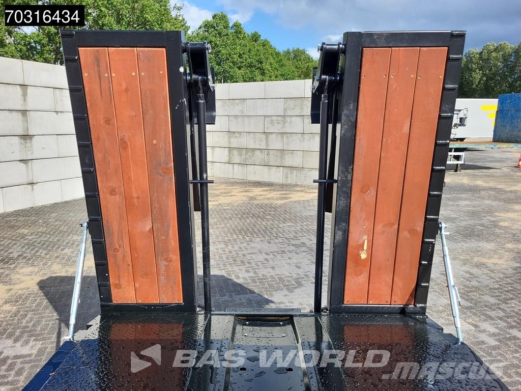  GVN 3 GVN 3 axles NEW! Lift + SteeringAxle Ramps Žemo iškrovimo puspriekabės