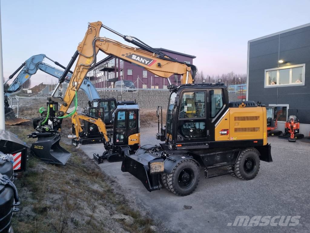 Sany sy155w Mobilbagger