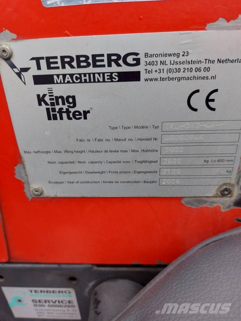 Terberg-Kinglifter TKL3x3 4W-M (nelitiemalli) Medbringertruck