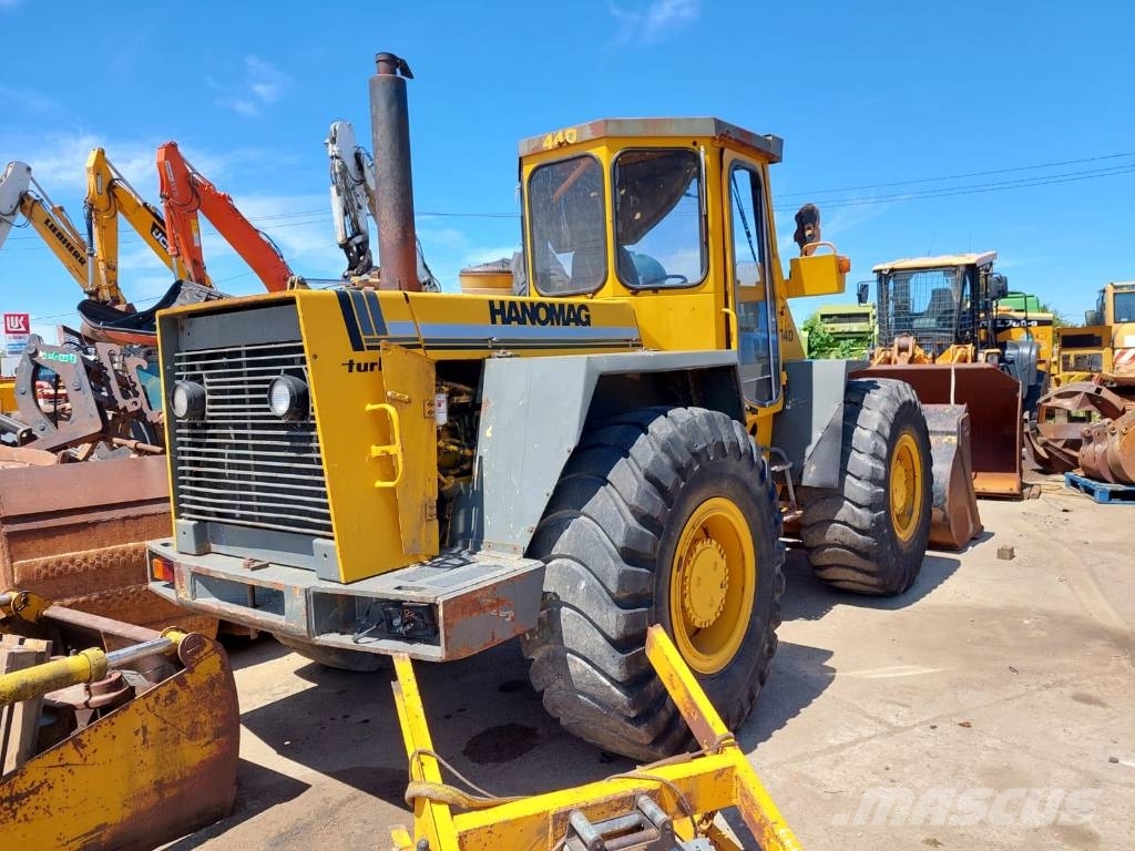 Hanomag 44D Φορτωτές με λάστιχα (Τροχοφόροι)